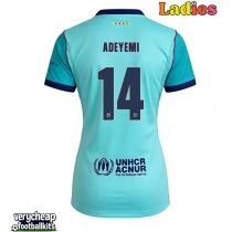 Barcelona Karim Adeyemi #14 Replica Third Shirt Ladies 2026-27 Short Sleeve